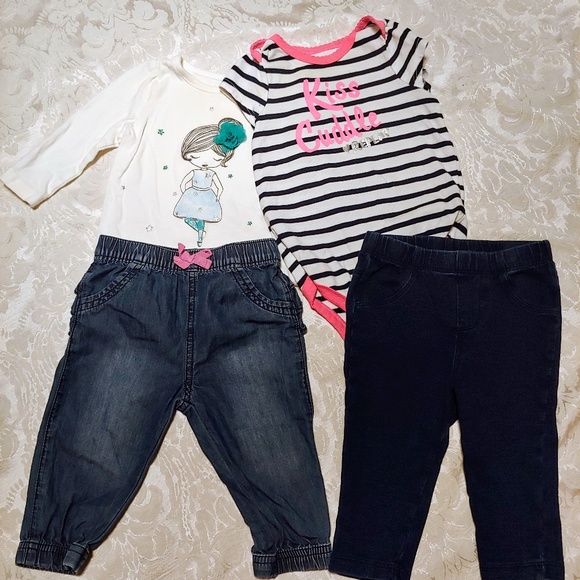 crazy8, circo, cat&jack Other - Shirt & Pants Bundle of 4